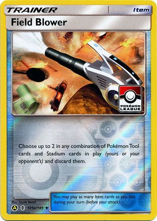 Field Blower (125a/145) (League Promo) [Sun & Moon: Guardians Rising] - Dark Crystal Cards