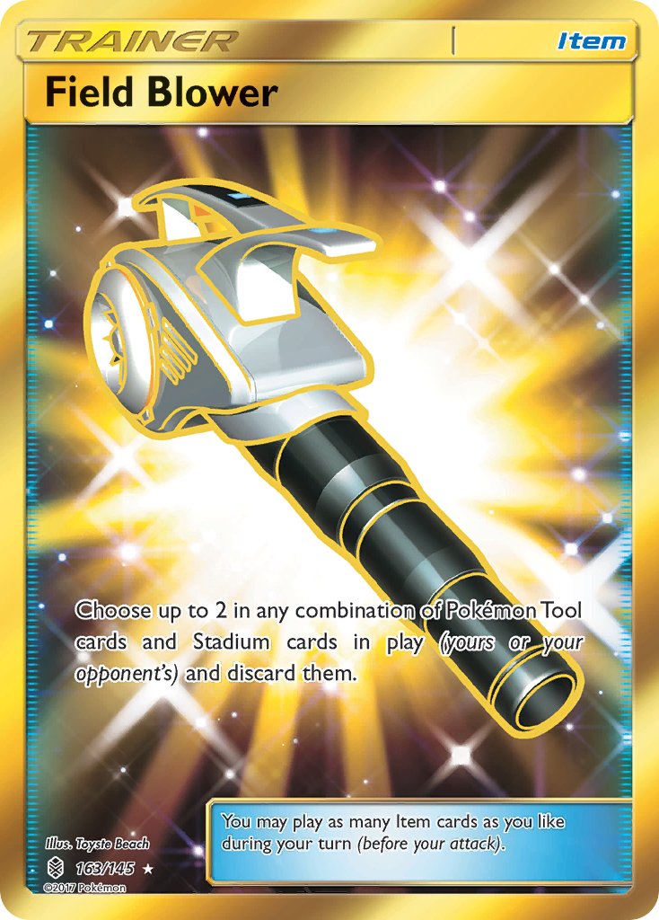 Field Blower (163/145) [Sun & Moon: Guardians Rising] - Dark Crystal Cards