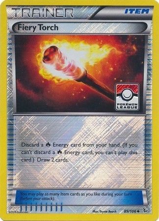 Fiery Torch (89/106) (League Promo) [XY: Flashfire] - Dark Crystal Cards