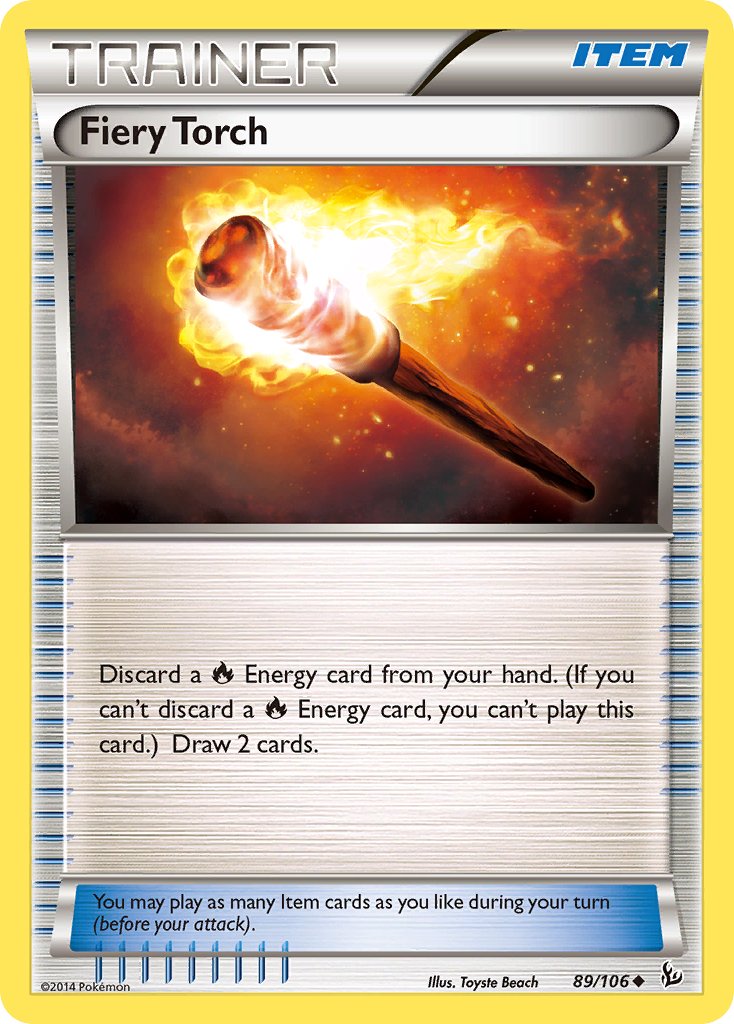 Fiery Torch (89/106) [XY: Flashfire] - Dark Crystal Cards