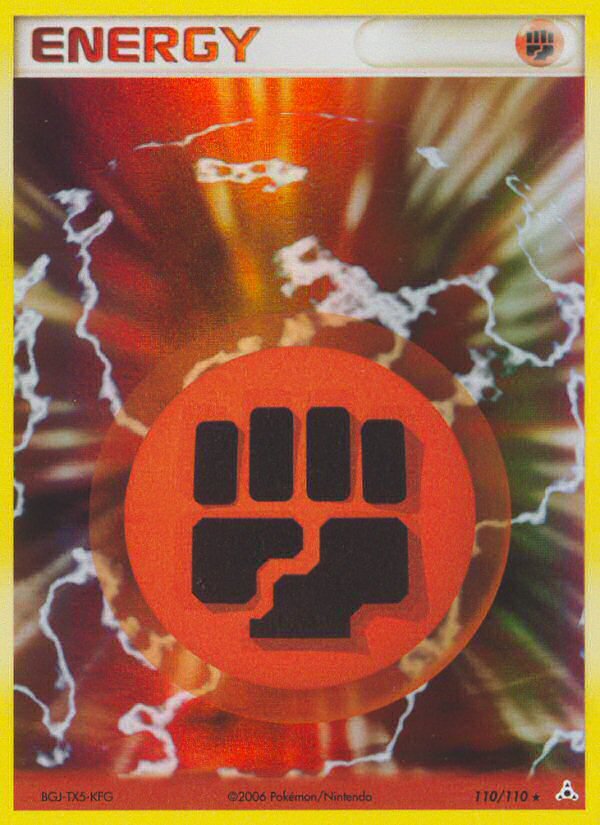 Fighting Energy (110/110) [EX: Holon Phantoms] - Dark Crystal Cards