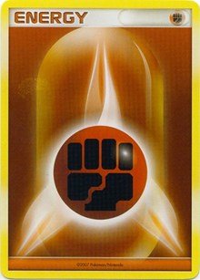 Fighting Energy (2007 Unnumbered D P Style) [League & Championship Cards] - Dark Crystal Cards