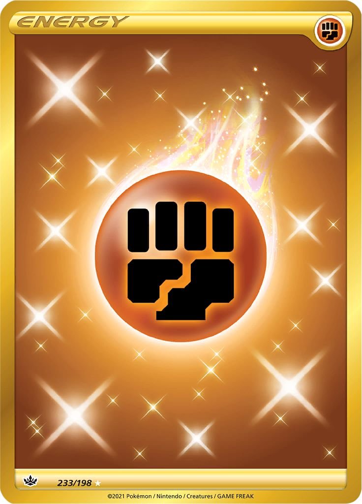 Fighting Energy (233/198) [Sword & Shield: Chilling Reign] - Dark Crystal Cards