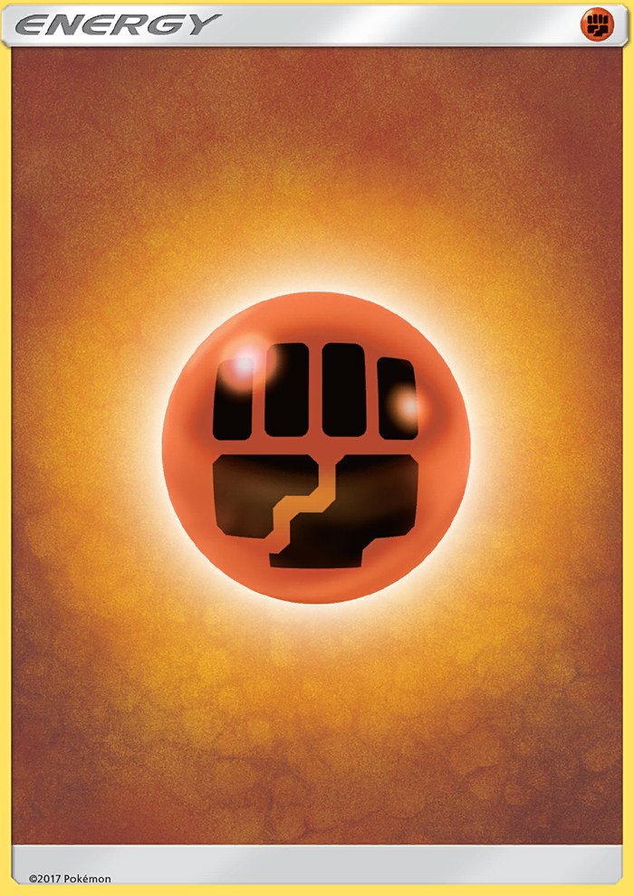 Fighting Energy [Sun & Moon: Base Set] - Dark Crystal Cards