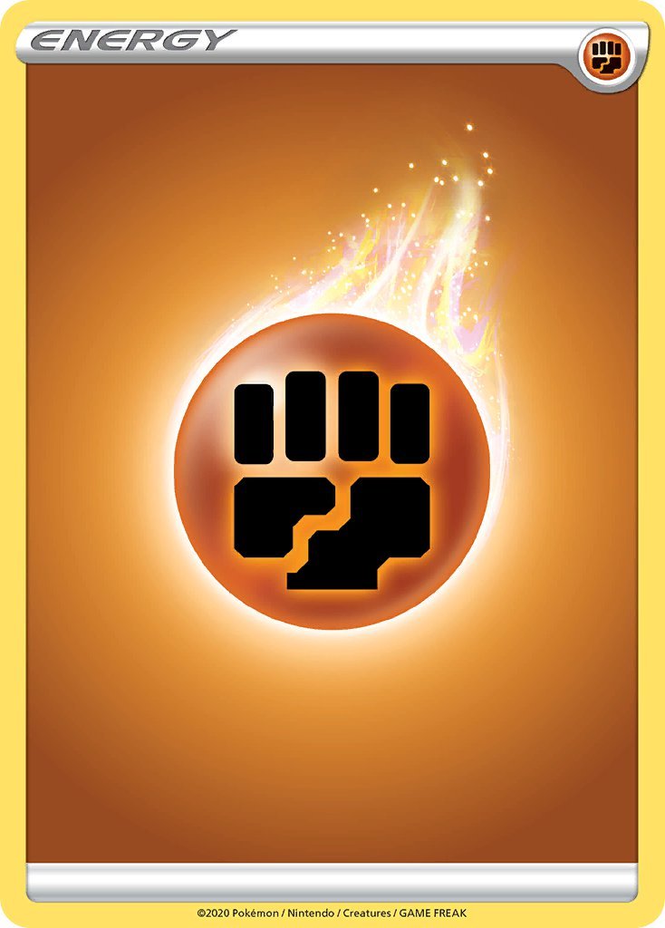 Fighting Energy [Sword & Shield: Base Set] - Dark Crystal Cards