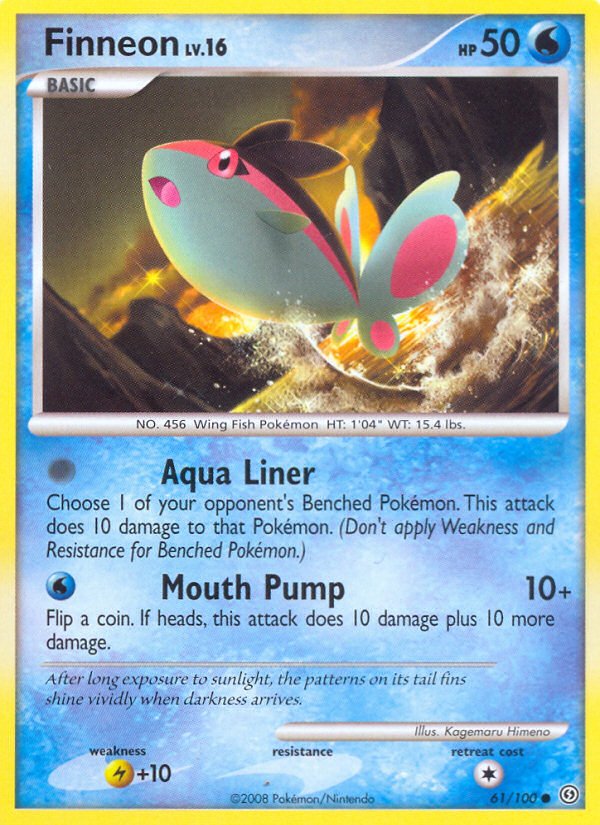 Finneon (61/100) [Diamond & Pearl: Stormfront] - Dark Crystal Cards
