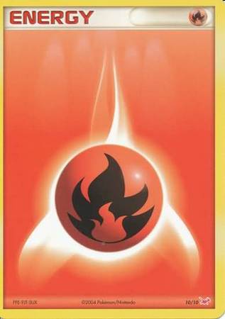 Fire Energy (10/10) [EX: Trainer Kit - Latias] - Dark Crystal Cards