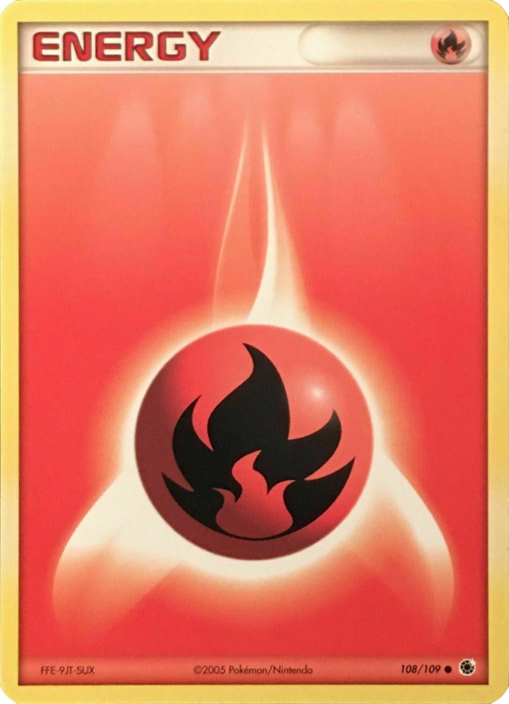 Fire Energy (108/109) [EX: Battle Stadium] - Dark Crystal Cards