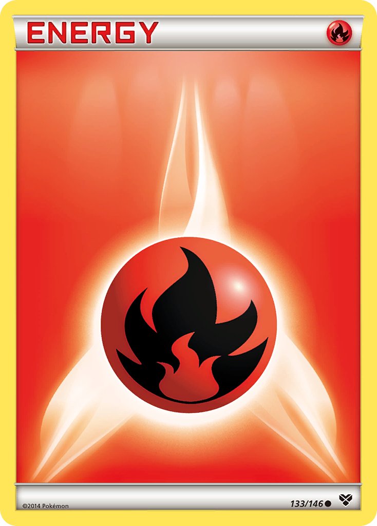 Fire Energy (133/146) [XY: Base Set] - Dark Crystal Cards