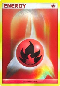 Fire Energy (2007 2008 League Promo) [League & Championship Cards] - Dark Crystal Cards