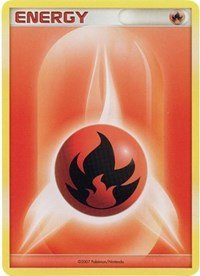 Fire Energy (2007 Unnumbered D P Style) [League & Championship Cards] - Dark Crystal Cards