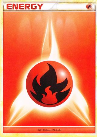 Fire Energy (2010 Unnumbered HGSS Style) [League & Championship Cards] - Dark Crystal Cards