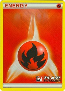 Fire Energy (2011 Play Pokemon Promo) [League & Championship Cards] - Dark Crystal Cards