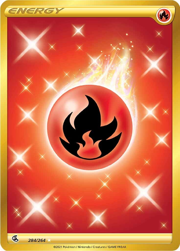 Fire Energy (284/264) [Sword & Shield: Fusion Strike] - Dark Crystal Cards