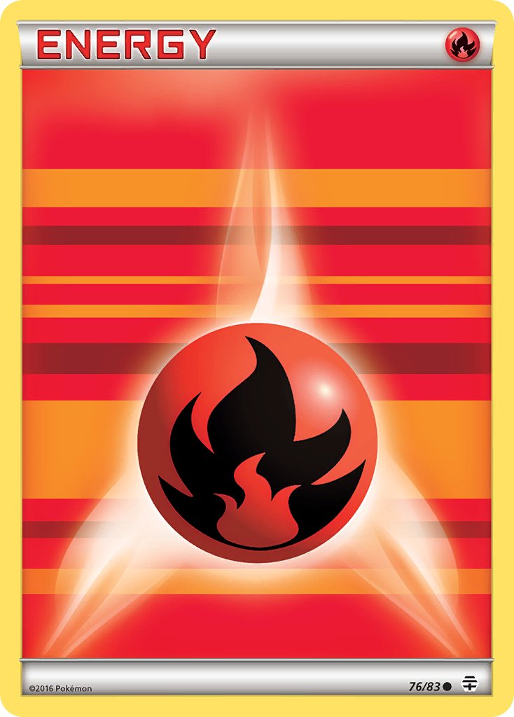 Fire Energy (76/83) [XY: Generations] - Dark Crystal Cards