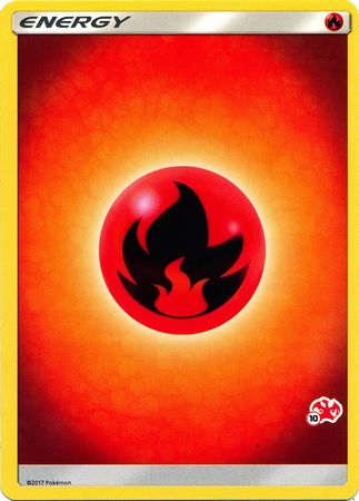 Fire Energy (Charizard Stamp #10) [Battle Academy 2020] - Dark Crystal Cards