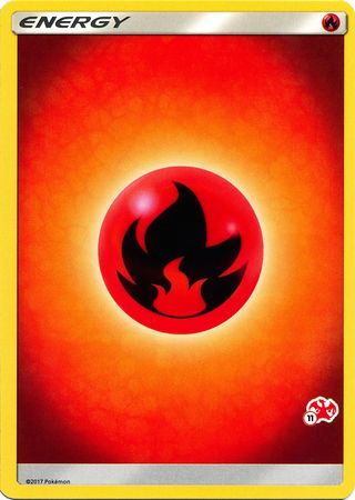 Fire Energy (Charizard Stamp #11) [Battle Academy 2020] - Dark Crystal Cards