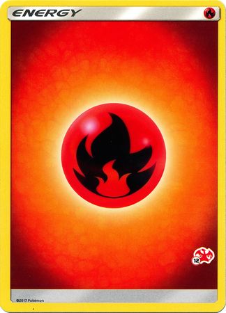Fire Energy (Charizard Stamp #12) [Battle Academy 2020] - Dark Crystal Cards