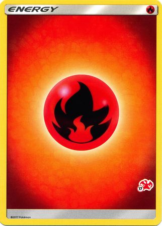 Fire Energy (Charizard Stamp #17) [Battle Academy 2020] - Dark Crystal Cards