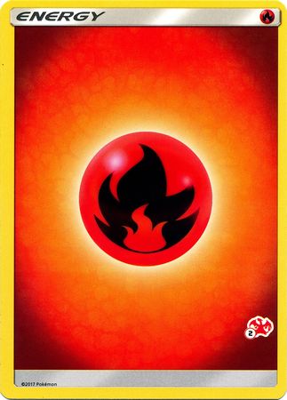 Fire Energy (Charizard Stamp #2) [Battle Academy 2020] - Dark Crystal Cards
