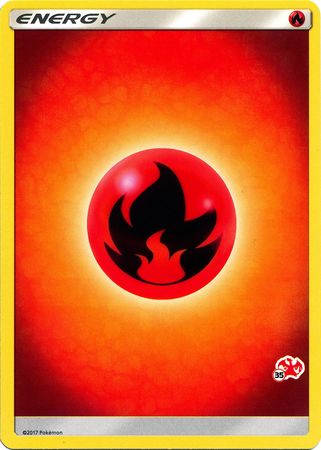 Fire Energy (Charizard Stamp #35) [Battle Academy 2020] - Dark Crystal Cards