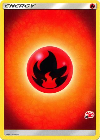 Fire Energy (Charizard Stamp #38) [Battle Academy 2020] - Dark Crystal Cards