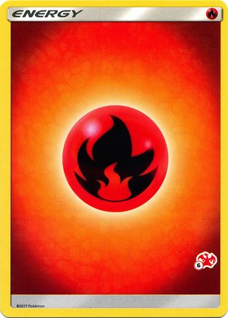 Fire Energy (Charizard Stamp #6) [Battle Academy 2020] - Dark Crystal Cards