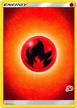Fire Energy (Charizard Stamp #9) [Battle Academy 2020] - Dark Crystal Cards