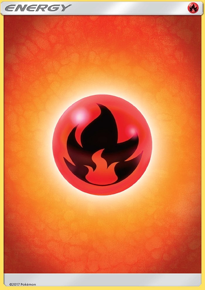 Fire Energy [Sun & Moon: Base Set] - Dark Crystal Cards