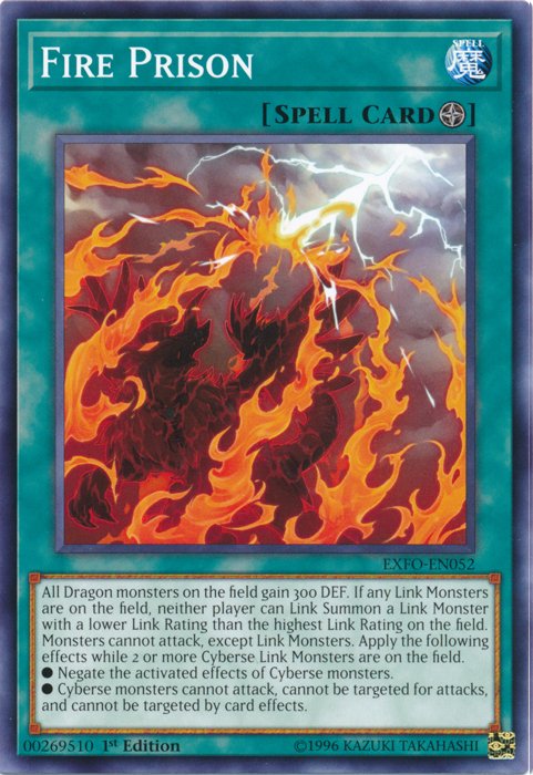 Fire Prison [EXFO - EN052] Common - Dark Crystal Cards