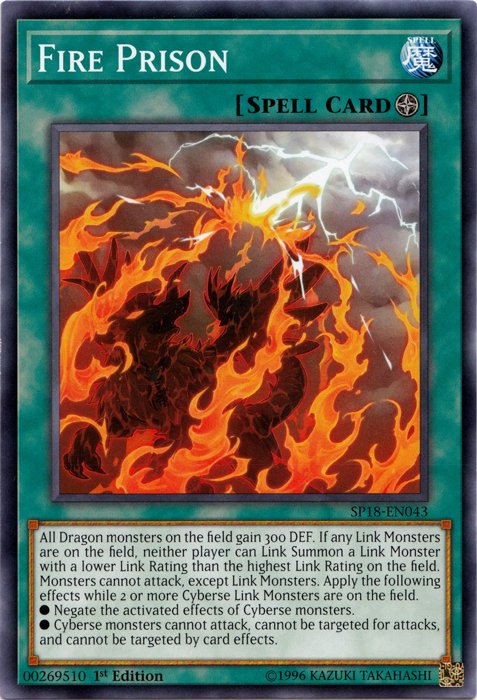 Fire Prison [SP18 - EN043] Common - Dark Crystal Cards