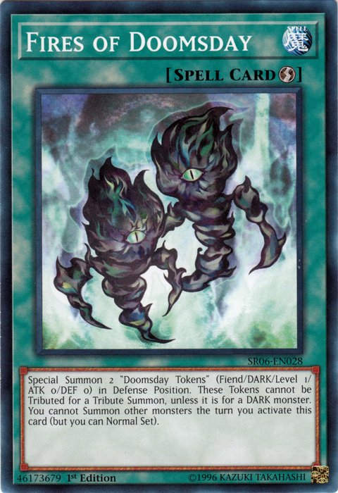 Fires of Doomsday [SR06 - EN028] Common - Dark Crystal Cards