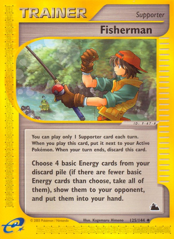 Fisherman (125/144) [Skyridge] - Dark Crystal Cards