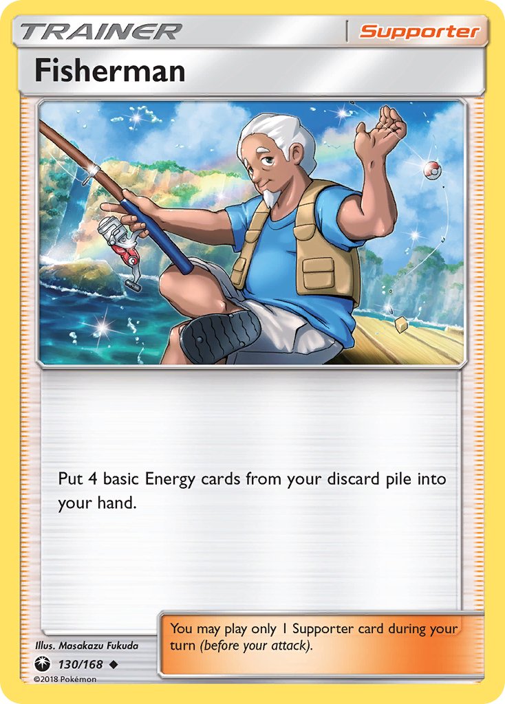 Fisherman (130/168) [Sun & Moon: Celestial Storm] - Dark Crystal Cards