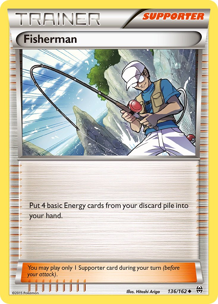 Fisherman (136/162) [XY: BREAKthrough] - Dark Crystal Cards