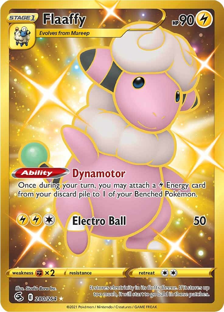 Flaaffy (280/264) [Sword & Shield: Fusion Strike] - Dark Crystal Cards