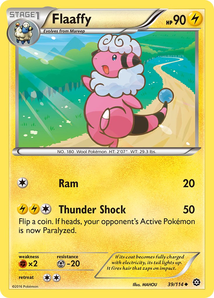 Flaaffy (39/114) [XY: Steam Siege] - Dark Crystal Cards