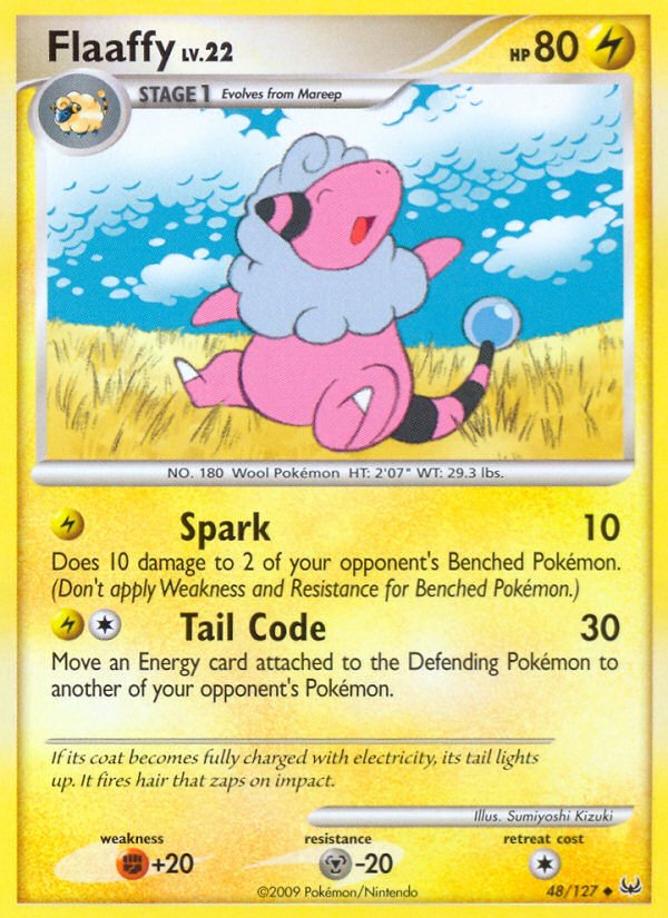 Flaaffy (48/127) [Platinum: Base Set] - Dark Crystal Cards