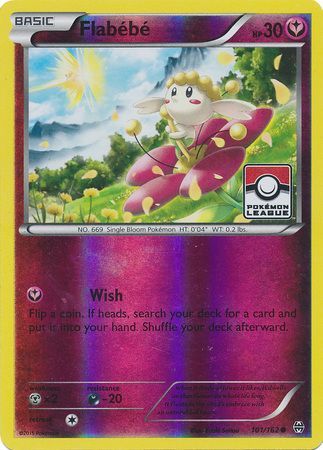 Flabebe (101/162) (League Promo) [XY: BREAKthrough] - Dark Crystal Cards