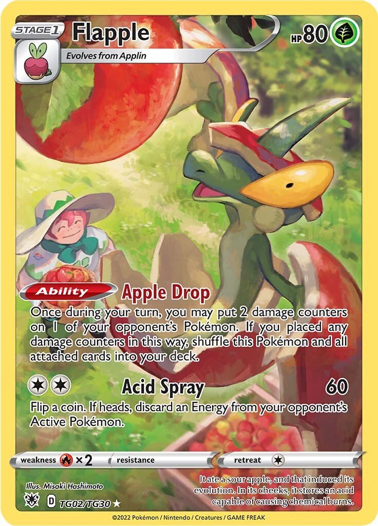 Flapple (TG02/TG30) [Sword & Shield: Astral Radiance] - Dark Crystal Cards