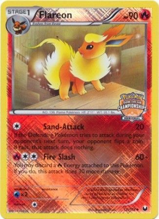 Flareon (12/108) (Regional Championship 2013 Promo) [Black & White: Dark Explorers] - Dark Crystal Cards
