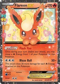 Flareon EX (RC6/RC32) [Generations: Radiant Collection] - Dark Crystal Cards