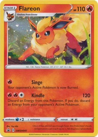 Flareon (SWSH041) [Sword & Shield: Black Star Promos] - Dark Crystal Cards