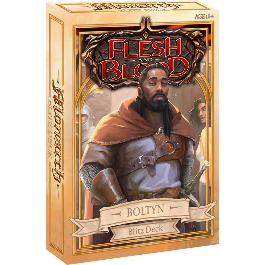 FLESH AND BLOOD MONARCH BLITZ DECK BOLTYN NEW - Dark Crystal Cards