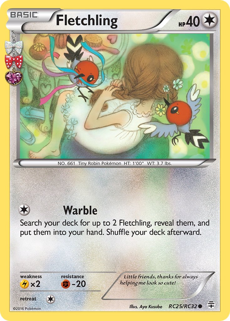 Fletchling (RC25/RC32) [XY: Generations] - Dark Crystal Cards