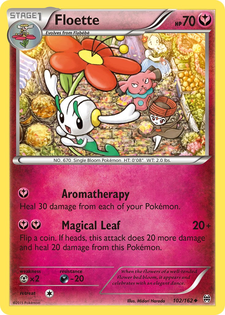 Floette (102/162) [XY: BREAKthrough] - Dark Crystal Cards