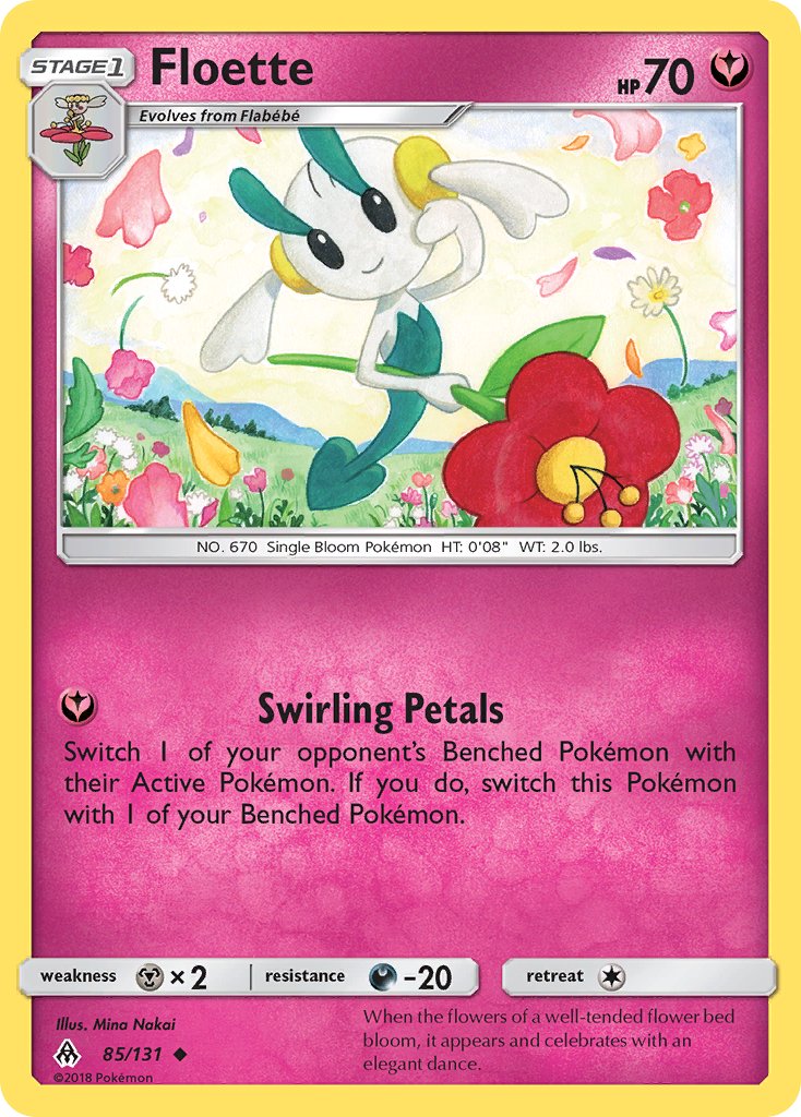 Floette (85/131) [Sun & Moon: Forbidden Light] - Dark Crystal Cards