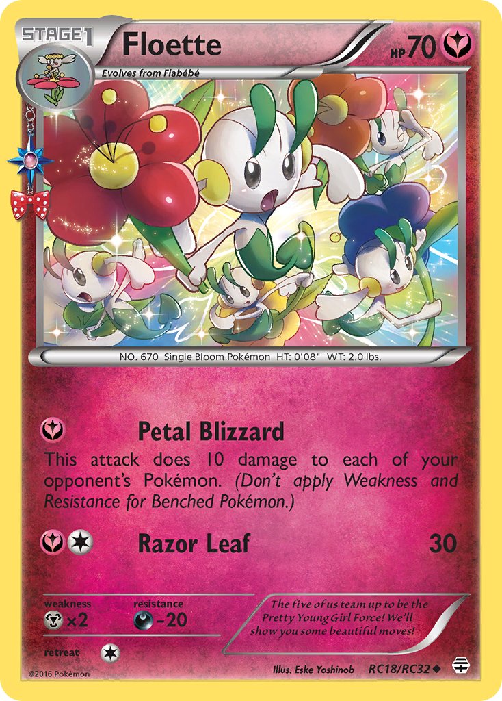 Floette (RC18/RC32) [XY: Generations] - Dark Crystal Cards