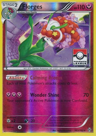 Florges (103/162) (League Promo) [XY: BREAKthrough] - Dark Crystal Cards