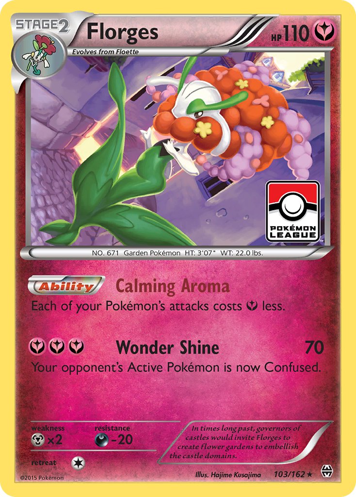 Florges (103/162) [XY: BREAKthrough] - Dark Crystal Cards